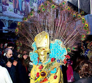 Kostüme-Masken-Show Venedig 2011