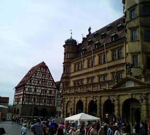 Marktplatz in Rothenburg o.d. Tauber