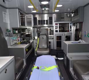 Innenraum, Notarzt hat viel Platz