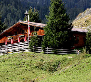 "die Alm "Krummbachrast"