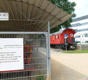 Endhaltestelle in Kleve