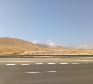 Fahrt über die Insel Fahrt 