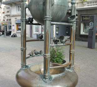 Der Aachener Möschebrunnen (Spatzenbrunnen)