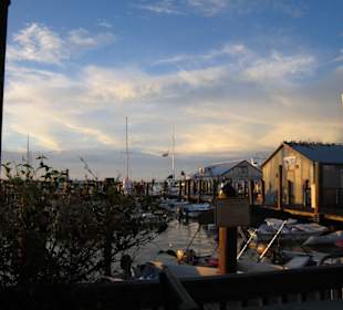 Ausblick auf den Hafen