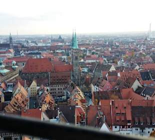 Vom Sinwellturm aus: Altstadt
