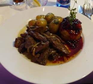 Abendessen im Pędzący Królik: Hähnchenleber