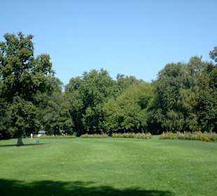 Große, grüne Ruhezonen im Park