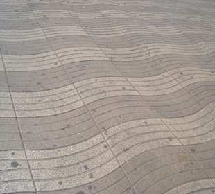 Bodenfliesen in La Rambla