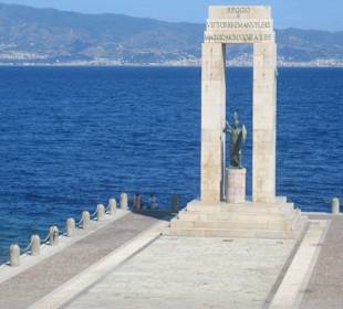 Reggio die Calabria gegenüber vom Ätna