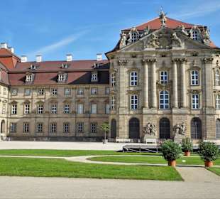 Aussenansicht des Schloss Weissenstein