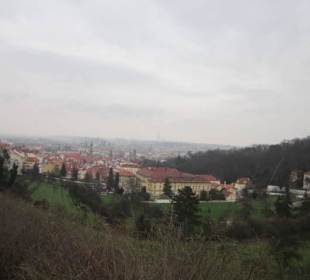 Blick vom Kloster Strachov