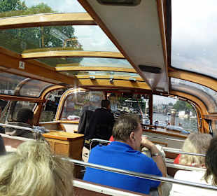 Auf den Grachten unterwegs