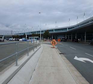 Teilansicht des Terminals