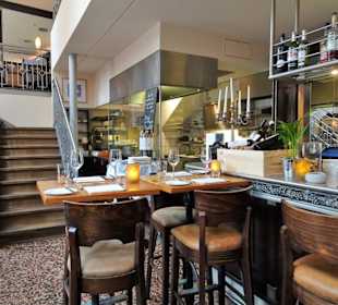 Die Gasträume des Restaurant Topaz