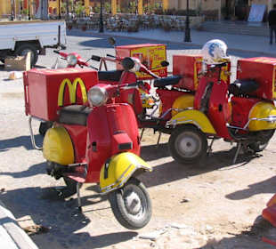 Lieferservice bei Fast Food Restaurants