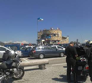Ganz oben bei der Großglockner Hochalpenstraße