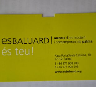 Museum Es Baluard - Eintrittskarte 