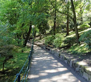 Spaziergang auf der Meraner Sommerpromenade