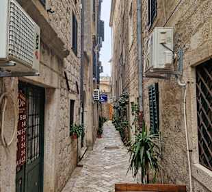 Blick in eine kleine Gasse