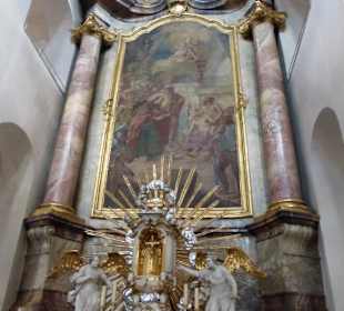 Jakobuskirche: der Hauptaltar