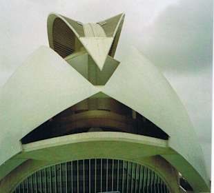 Opernhaus im der Ciudad de las Artes y Sciencas
