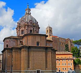Blick von der Via dei Imperiali