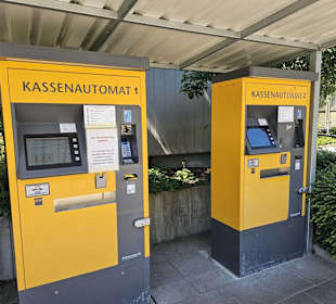 Kassenautomat Parkplatz