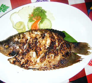 Guarmi Fisch gegrillt