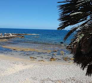 Blick von der Strandpromenade
