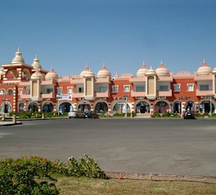 Ansicht vom Parkplatz aus