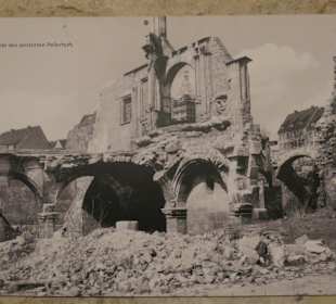 Zeugnis der Zerstörung vom Pellerhaus