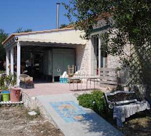 Aussenbereich der Werkstätte