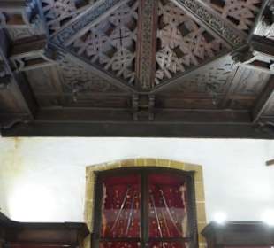 In der Schatzkammer der Kirche von Teror