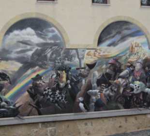 Wandbild Götterdämmerung