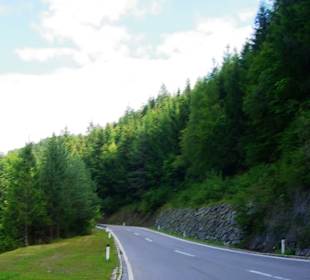 Die ersten Steigungen gut für Anhänger