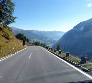 Abfahrt von der Pasterze