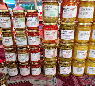 Rundgang über den Wochenmarkt von Saint-Paul