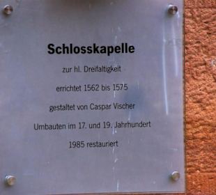 Beschr. der Kapelle