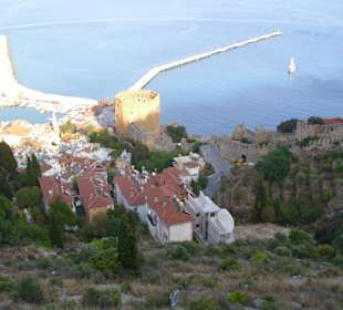 Blick auf Alanya