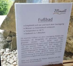 Wellnessbereich Mawell Resort 