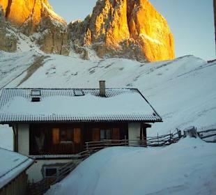 Sonnenuntergang an der Friedrich August Hütte