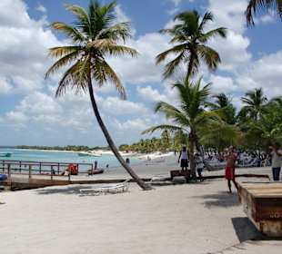 Blick am Strand von Catalina