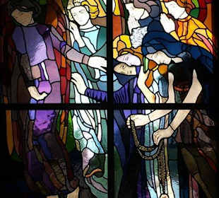 Witraże w Kaplicy Zamkowej