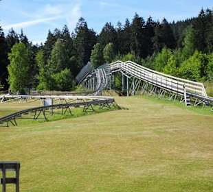 Die Bahnstrecke des Alpine Coasters