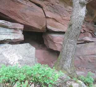 Auf dem Weg zum Hilschweiher