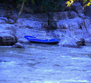 Rafting Selge Landschaft/An- & Abfahrt