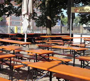 Impressionen von der morgendlichen Schlachte