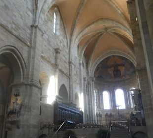 Blick zum Bamberger Reiter und in den Ostchor