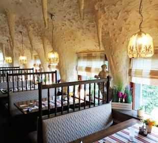 Blick in die Gasträume des Restaurant Kreta