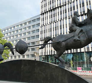 Bei einem Bummel durch Magdeburg